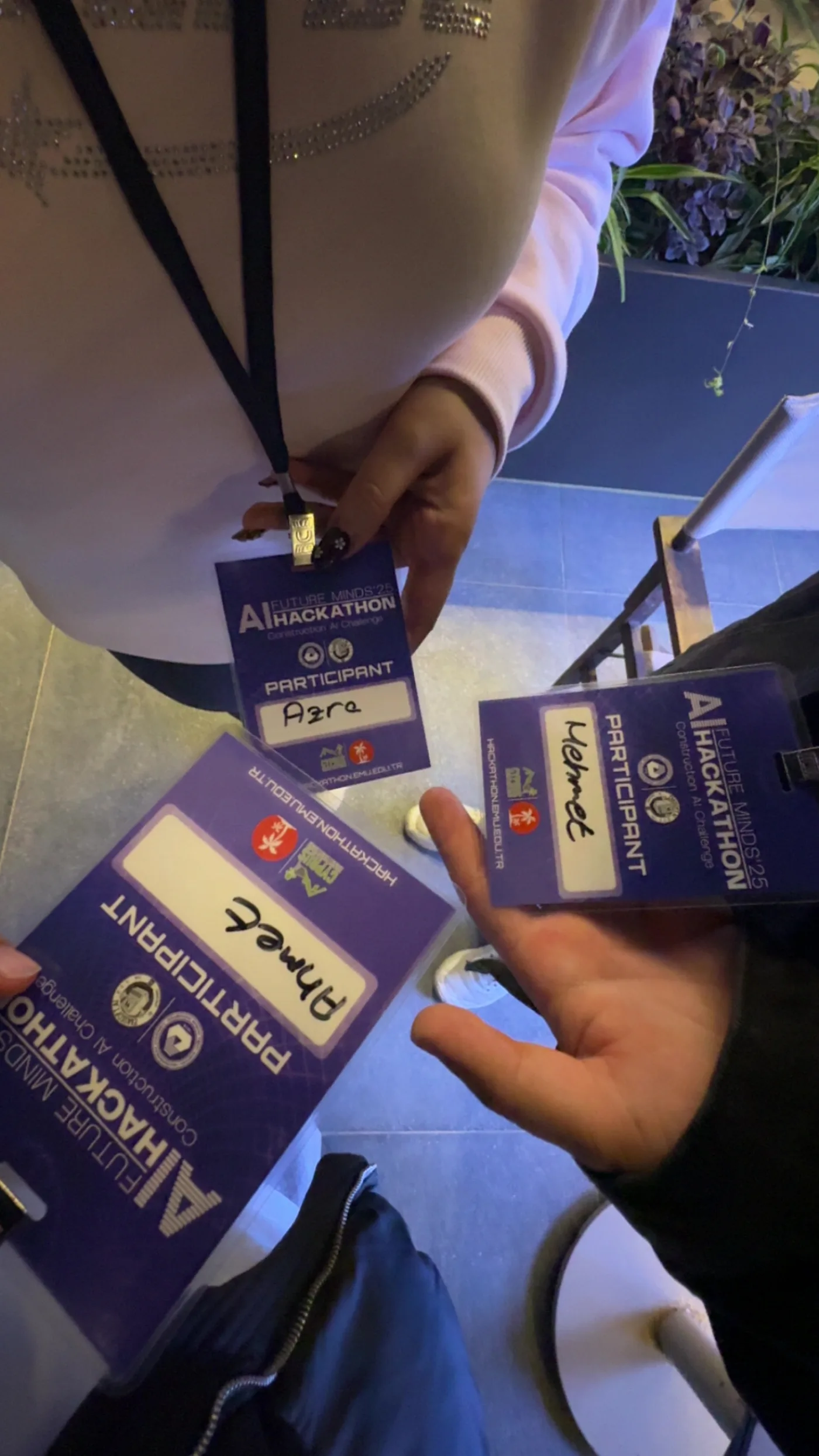 AI Future Minds participant badges